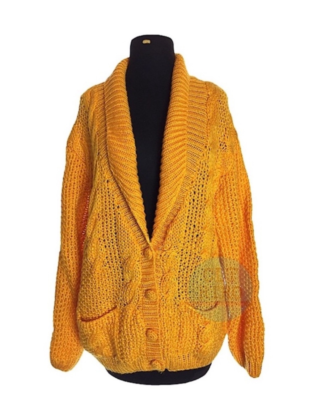 90s vtg Open Knit Cardigan